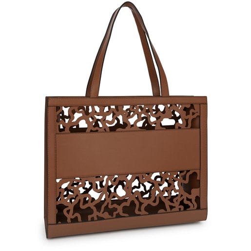 Pulseras Tous Mujer Large brown Amaya Kaos Shock bag shopping