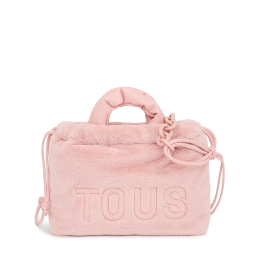 Medium pink TOUS Cloud Warm One-shoulder bag | 