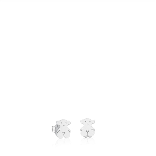Silver TOUS Bear Earrings Bear motif | 