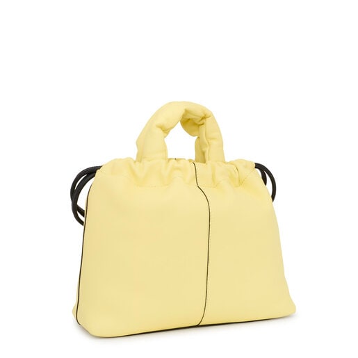 Colonia Tous Mujer Medium yellow leather bag One-shoulder Cloud TOUS