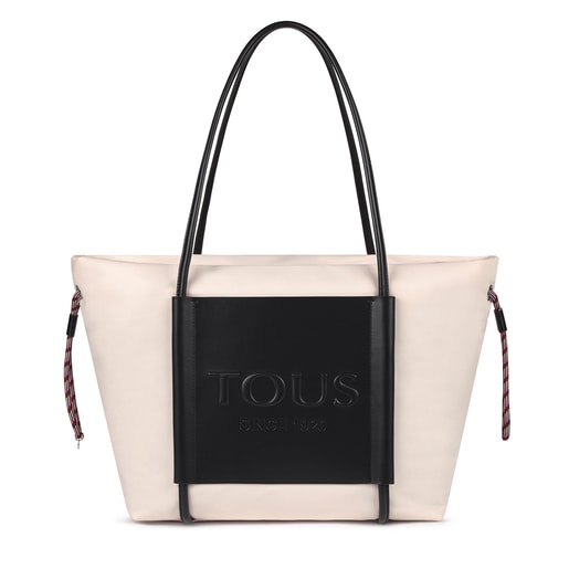 Tous bag Large Tote Empire Soft nude colored