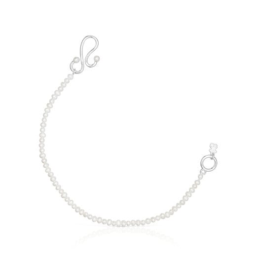 Tous Tsuri Bracelet Silver Cultured pearl