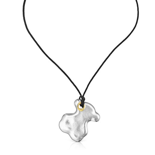 Silver Luah bear Necklace | 