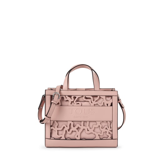 Tous pink Amaya Shock shopping bag Kaos Medium