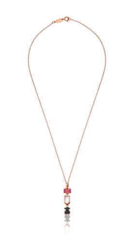 Rose Vermeil Silver Join Necklace | 