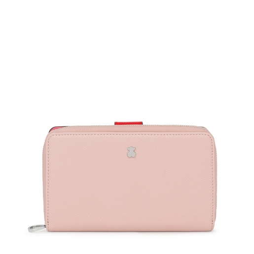 Tous New Wallet and beige Medium Dubai pink