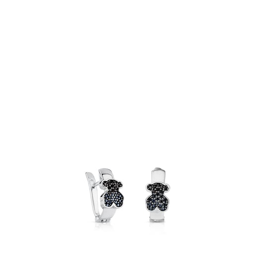 Tous Gen earrings with Silver TOUS spinels
