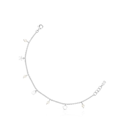 Silver and Pearls Cool Joy Bracelet | 