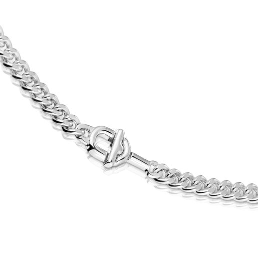 Relojes Tous Mujer TOUS MANIFESTO curb in Choker silver chain