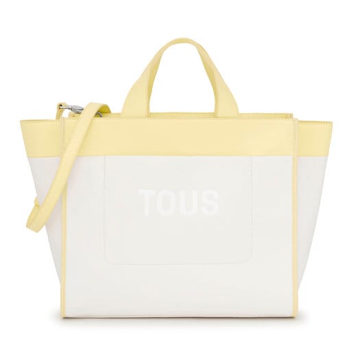 Tous and bag Tote yellow Maya TOUS Beige