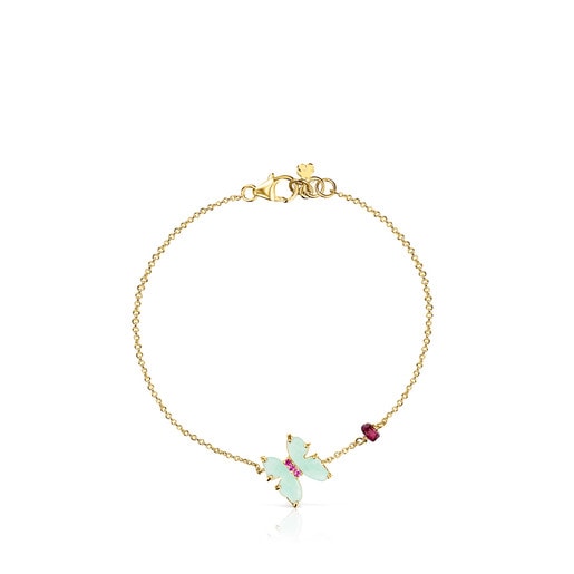 Relojes Tous Gold with Vita Bracelet Amazonite Ruby and