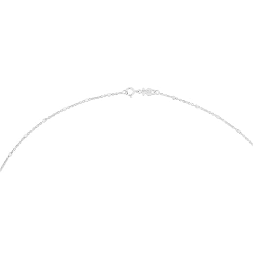 Colonia Tous 45 cm White Gold TOUS with Choker interspersed balls. Chain