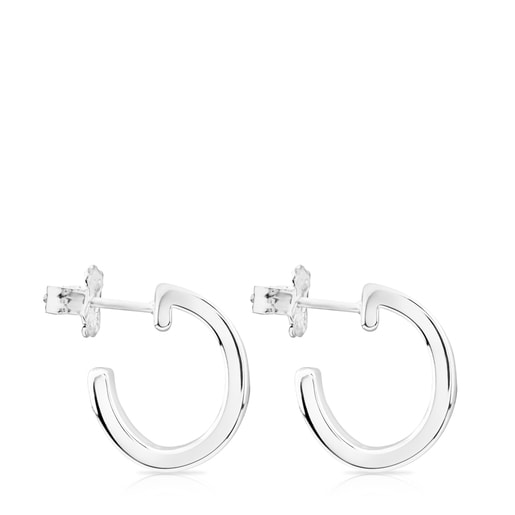 Tous Perfume Silver Lio Hoop earrings