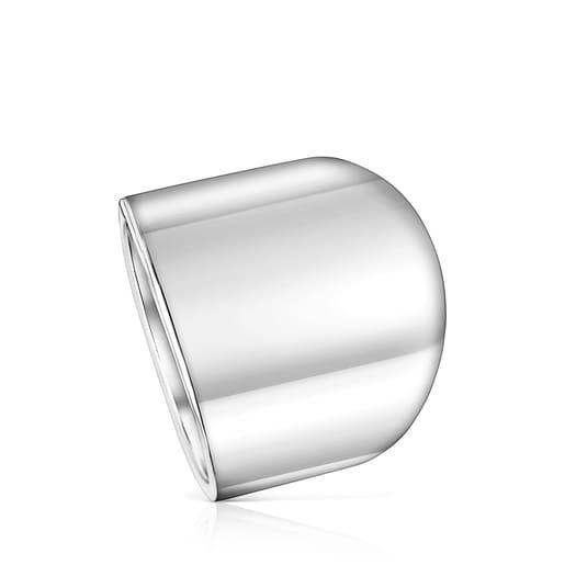 Smooth Silver TOUS Basics Ring | 