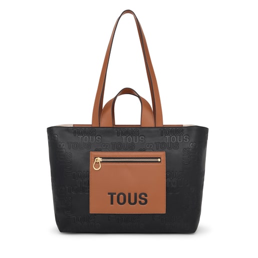 Tous Tote bag and Nanda Medium black TOUS brown