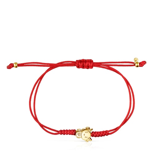 Relojes Tous Chinese Horoscope Ox Bracelet and Cord Gold Red in