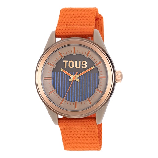 Tous Orange Sun Vibrant watch solar-powered Analogue