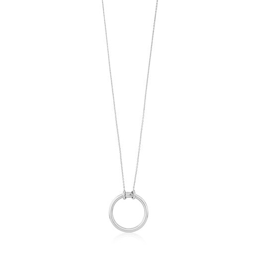 Tous Necklace Hold TOUS 2,8cm. Silver