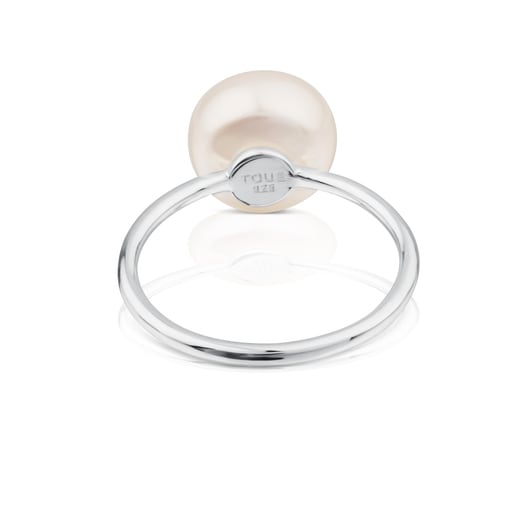 Anillos Tous Silver TOUS Ring Sweet Dolls pearl with