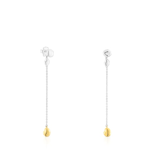Tous two-tone Bits TOUS Long earrings Joy