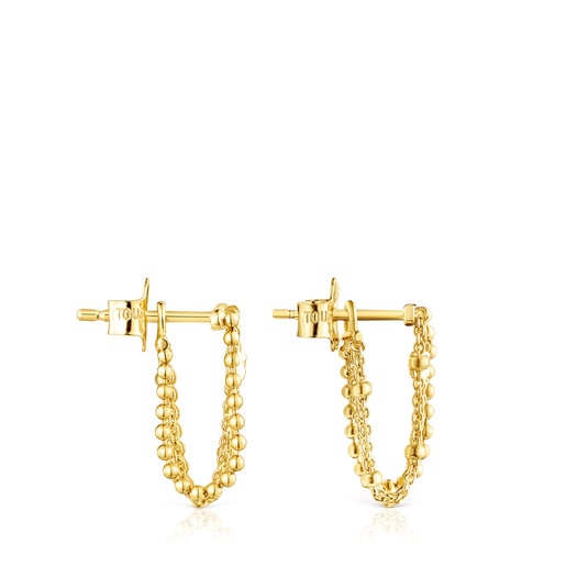Relojes Tous Gold TOUS chains four Cool with Joy Earrings