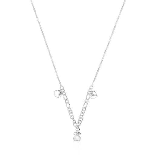 Silver Luah motif Necklace | 