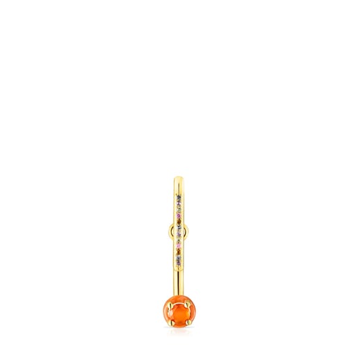 TOUS Vibrant Colors Earring with carnelian and enamel details | 
