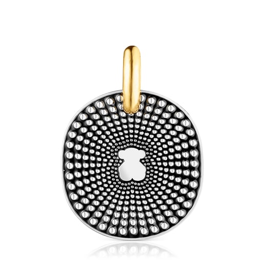 Large two-tone Oursin Pendant