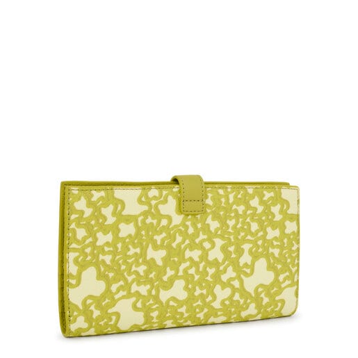 Tous Rebajas Lime green Kaos Pocket Evolution wallet Mini