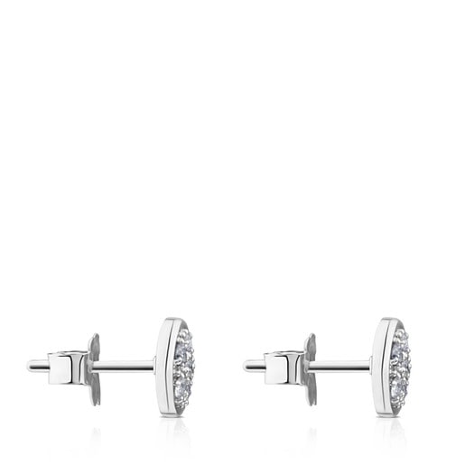 Relojes Tous White Gold Super Micro Earrings Diamonds with