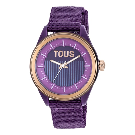 Tous Purple watch Sun Vibrant Analogue solar-powered