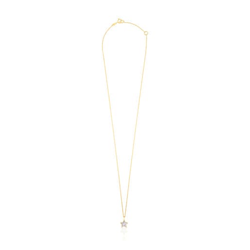 Relojes Tous Gold and Mother-of-pearl XXS star Necklace