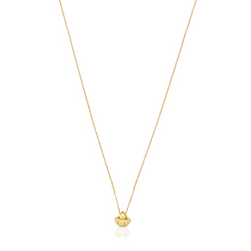 Tous Gold Oceaan shell Necklace