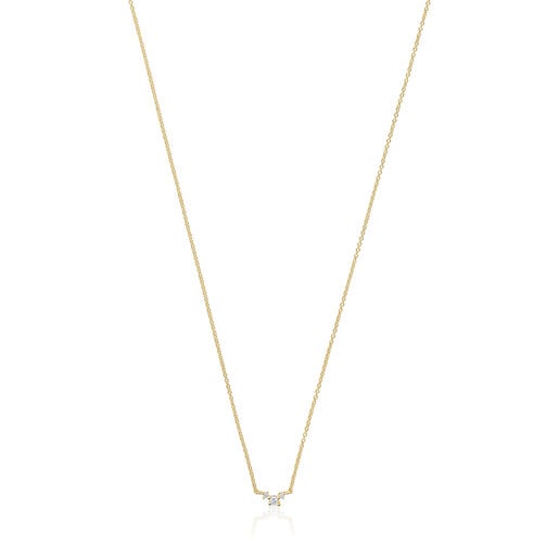 Gold Necklace with diamonds Les Classiques | 