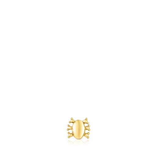 Tous Perfume Gold-colored IP steel Virtual Garden Piercing motif