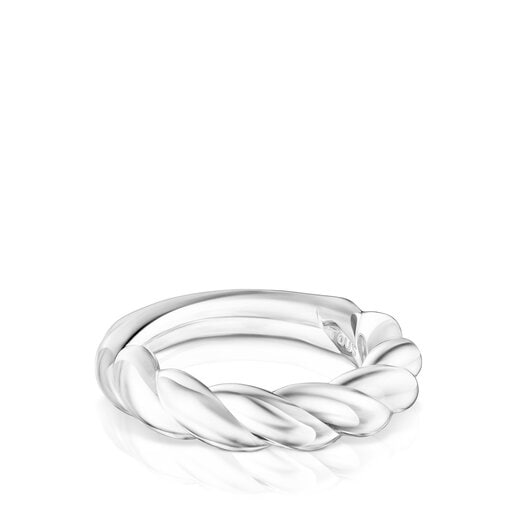 Anillos Tous Twisted Braided Ring
