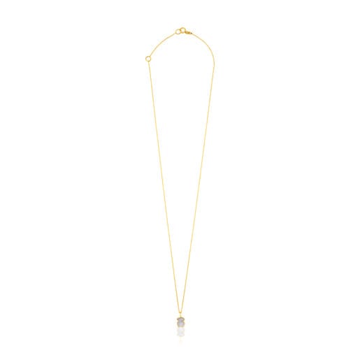 Relojes Tous Gold and Mother-of-pearl XXS bear Necklace