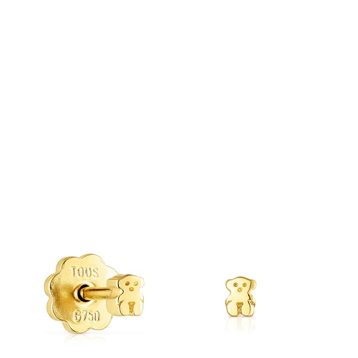 Tous Earrings Gold Straight in