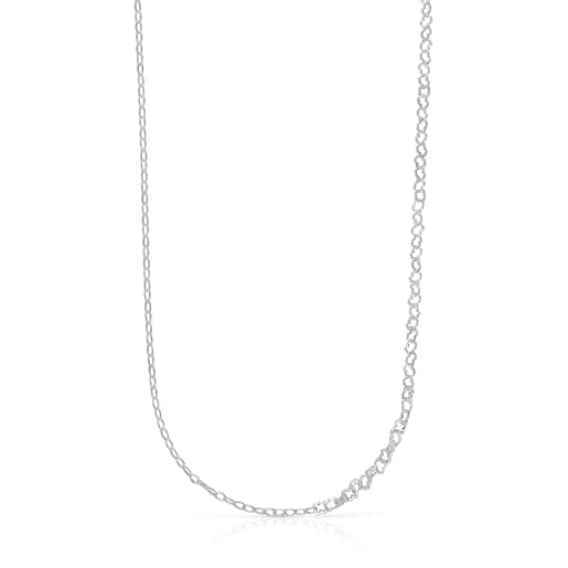 Silver TOUS Carrusel Charm necklace
