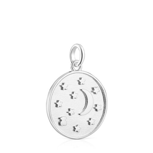 Colonia Tous Silver moon and stars Medallion Efecttous