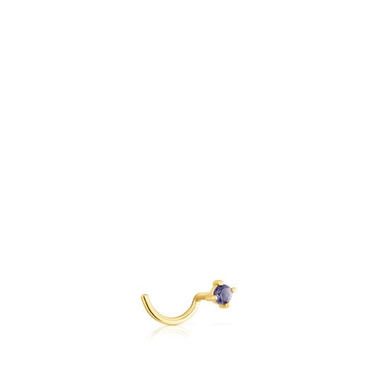 Pulseras Tous Gold-colored IP steel Nose iolite St. Tropez piercing and