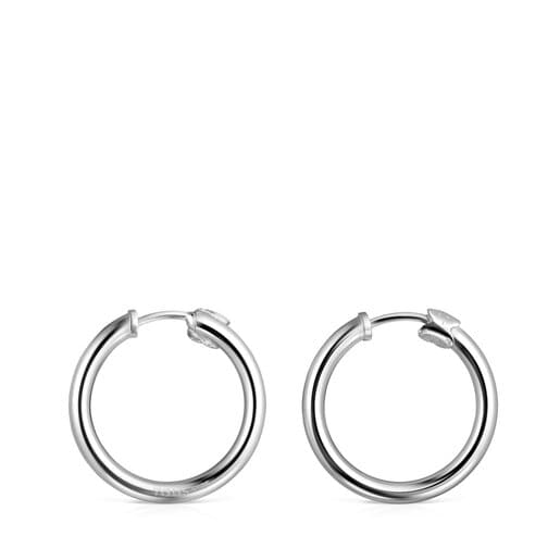 Bolsas Tous TOUS Basics small Earrings in Silver