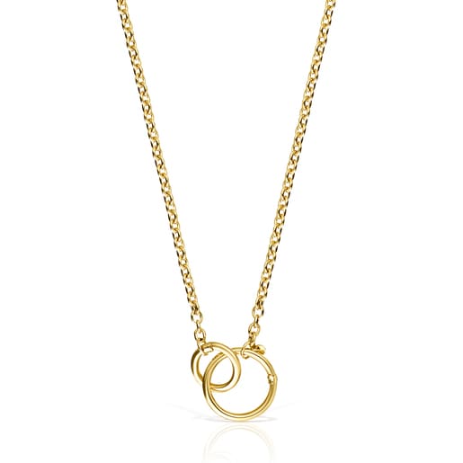 Tous 37.5cm. Hold Necklace Gold