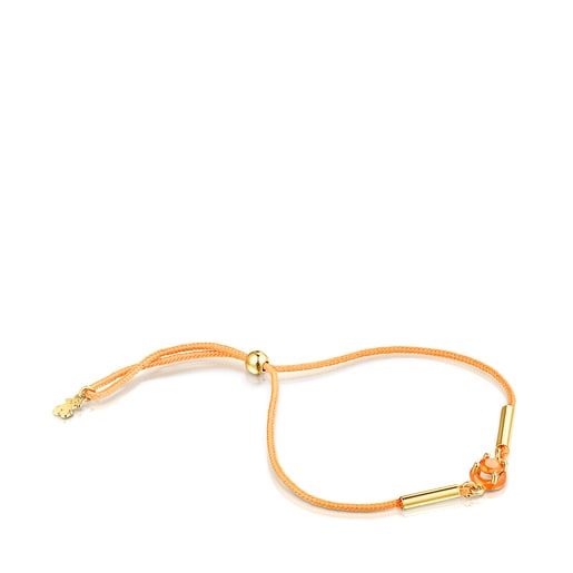 Cord TOUS Vibrant Colors Bracelet with carnelian and enamel | 