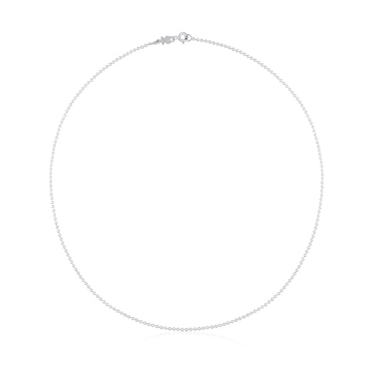 Tous Pulseras Silver TOUS Chain Choker balls with 1,8mm