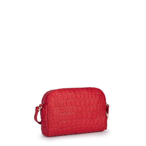 Perfume Tous Mujer Red Leather Sherton Crossbody bag
