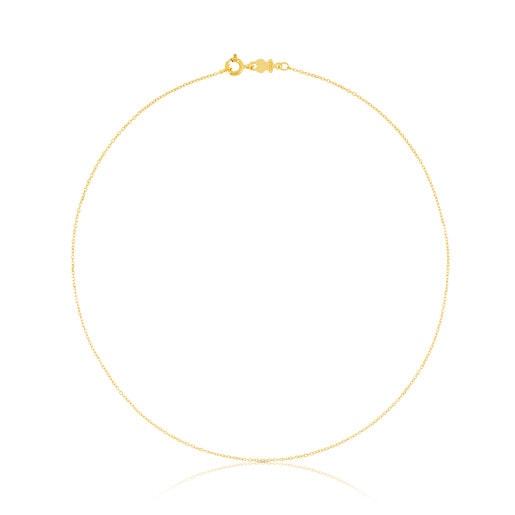 Tous rings. TOUS Chain Choker Gold small with 40 cm