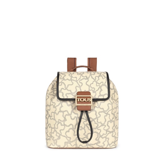 Tous Icon Kaos Backpack Multi-beige
