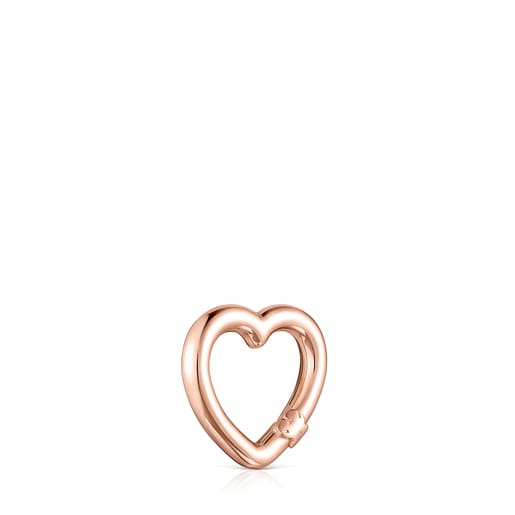 Tous Pulseras Small Hold Rose heart in Vermeil Ring