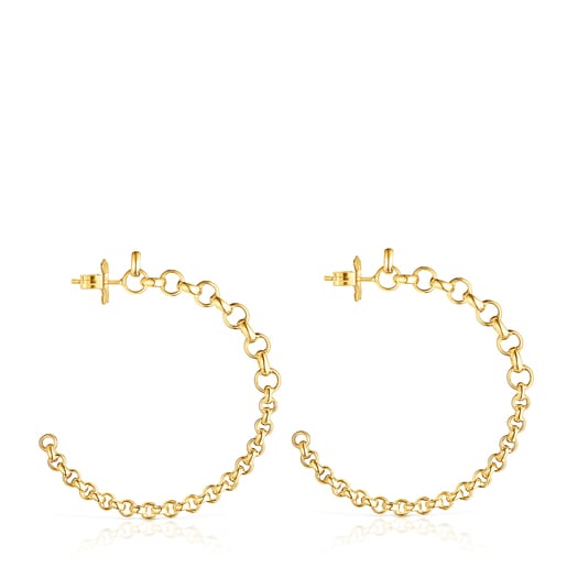 Tous Perfume TOUS Calin Hoop earrings with rings